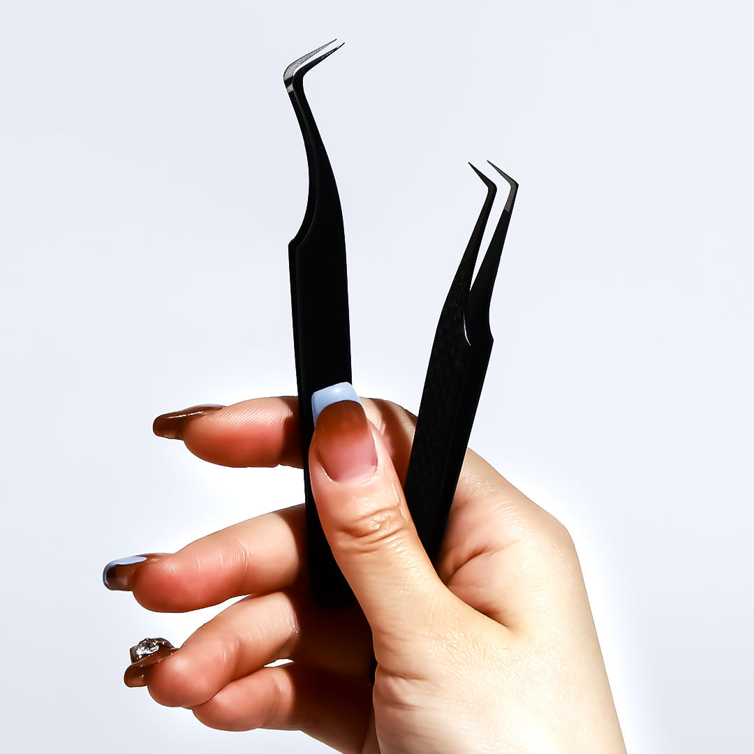 How To Hold Lash Tweezers