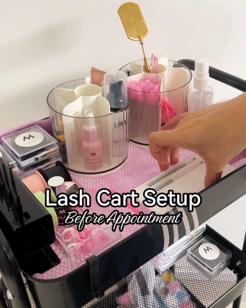 Lash Cart Set Up: One Crucial Aspect You Can't Overlook