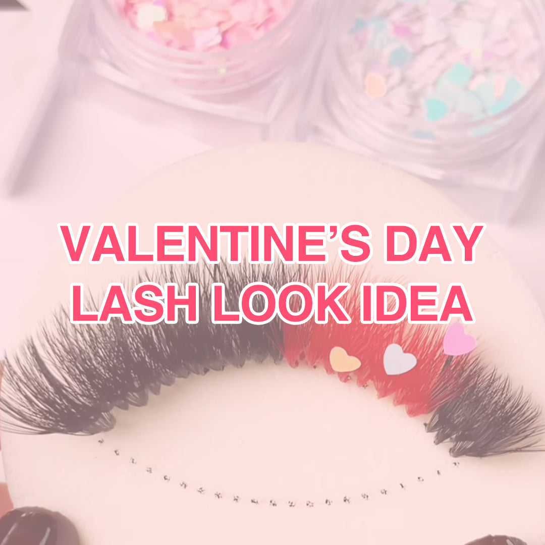 Valentine's Day Lash Look Idea