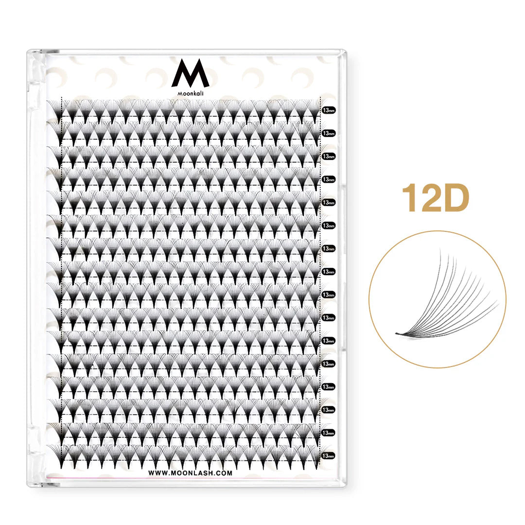 12D Promade Mega Volume Fans-320 Fans - Moonlash