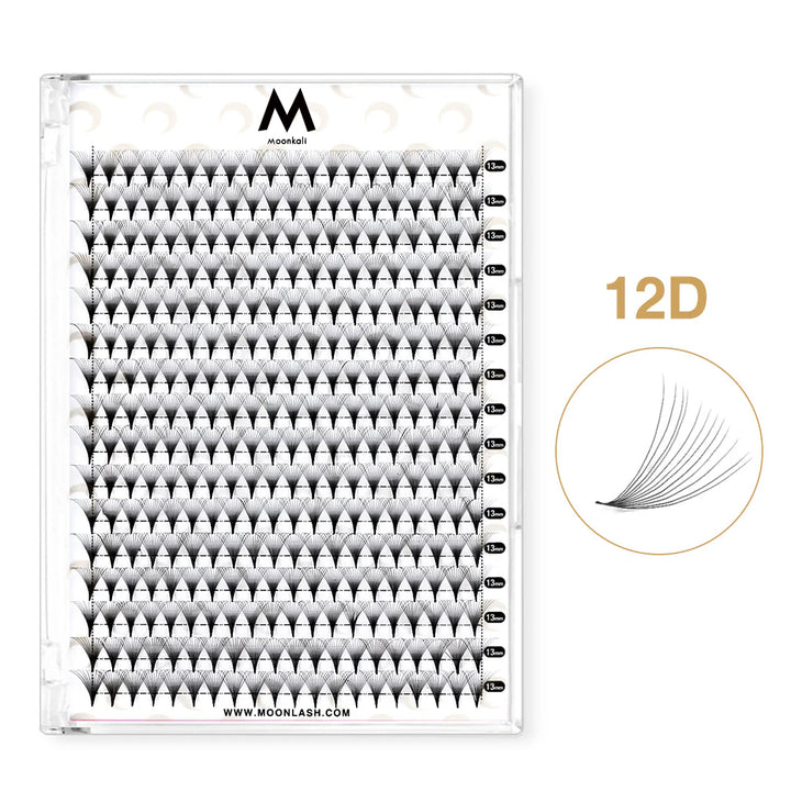 12D Promade Mega Volume Fans-320 Fans - Moonlash