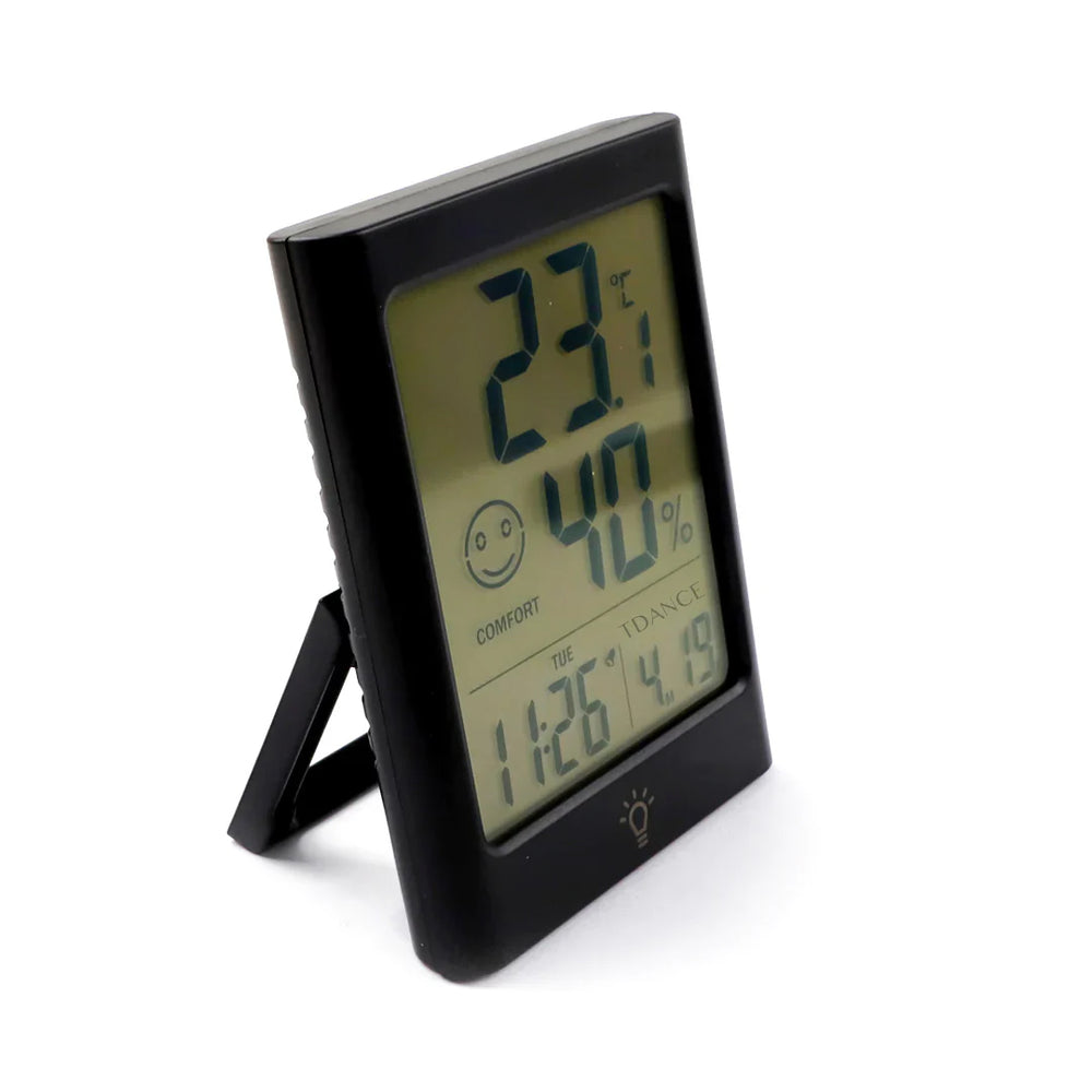Intelligent Temperature And Humidity Meter With Alarm Clock - Moonlash