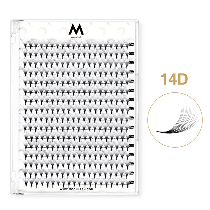 14D Promade Mega Volume Fans-320 Fans - Moonlash