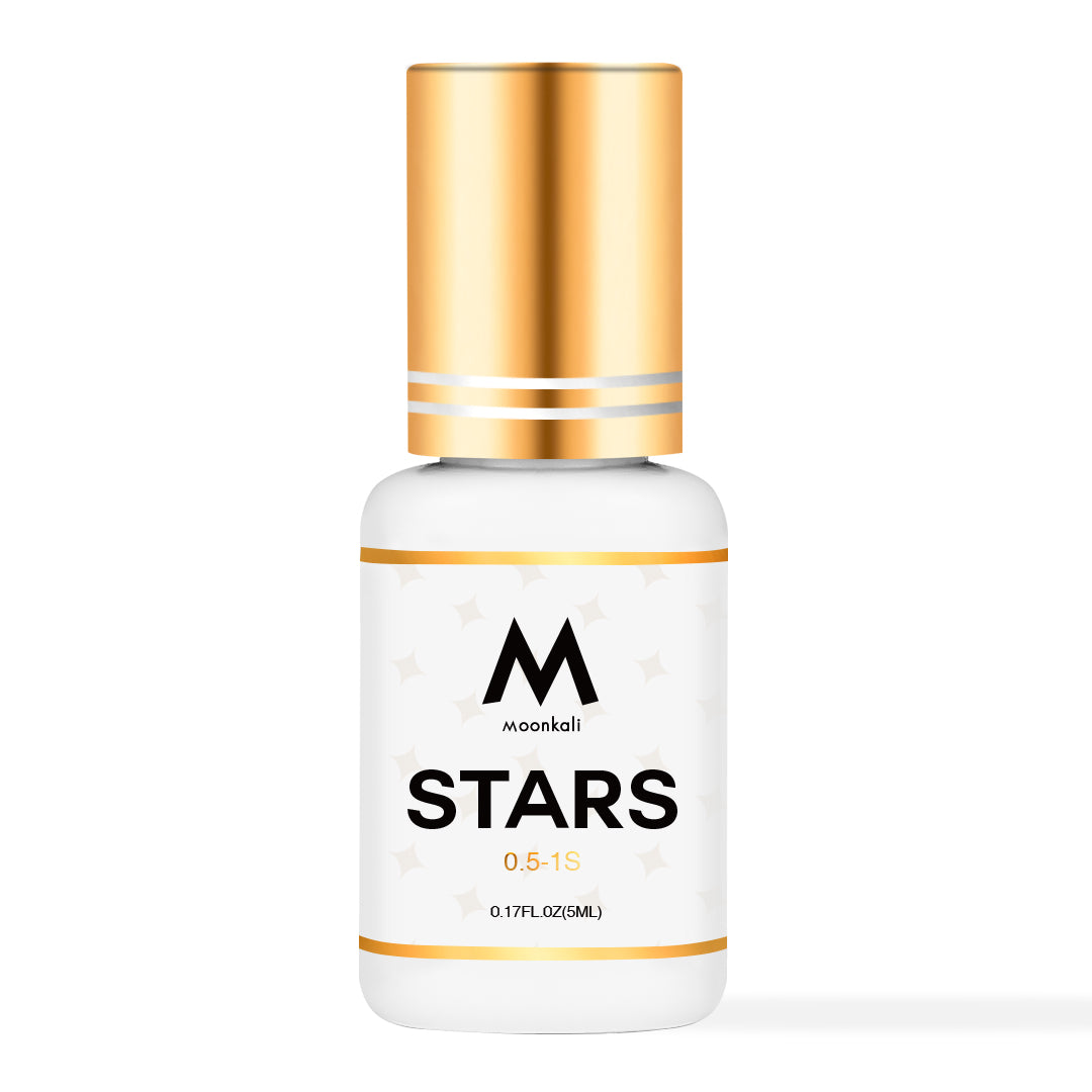 0.5-1 Second STARS Adhesive Eyelash Extension Glue-5ML - Moonlash