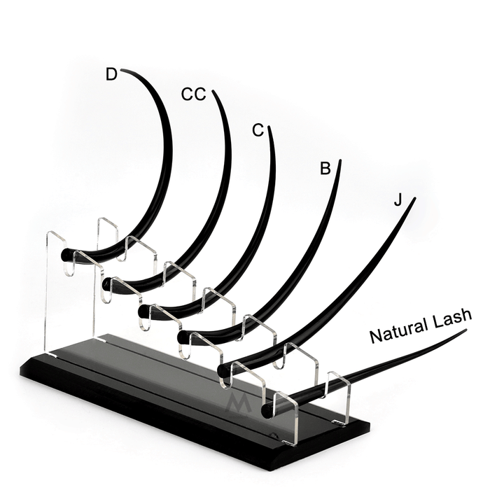 Eyelash Extension Curl Display Stand