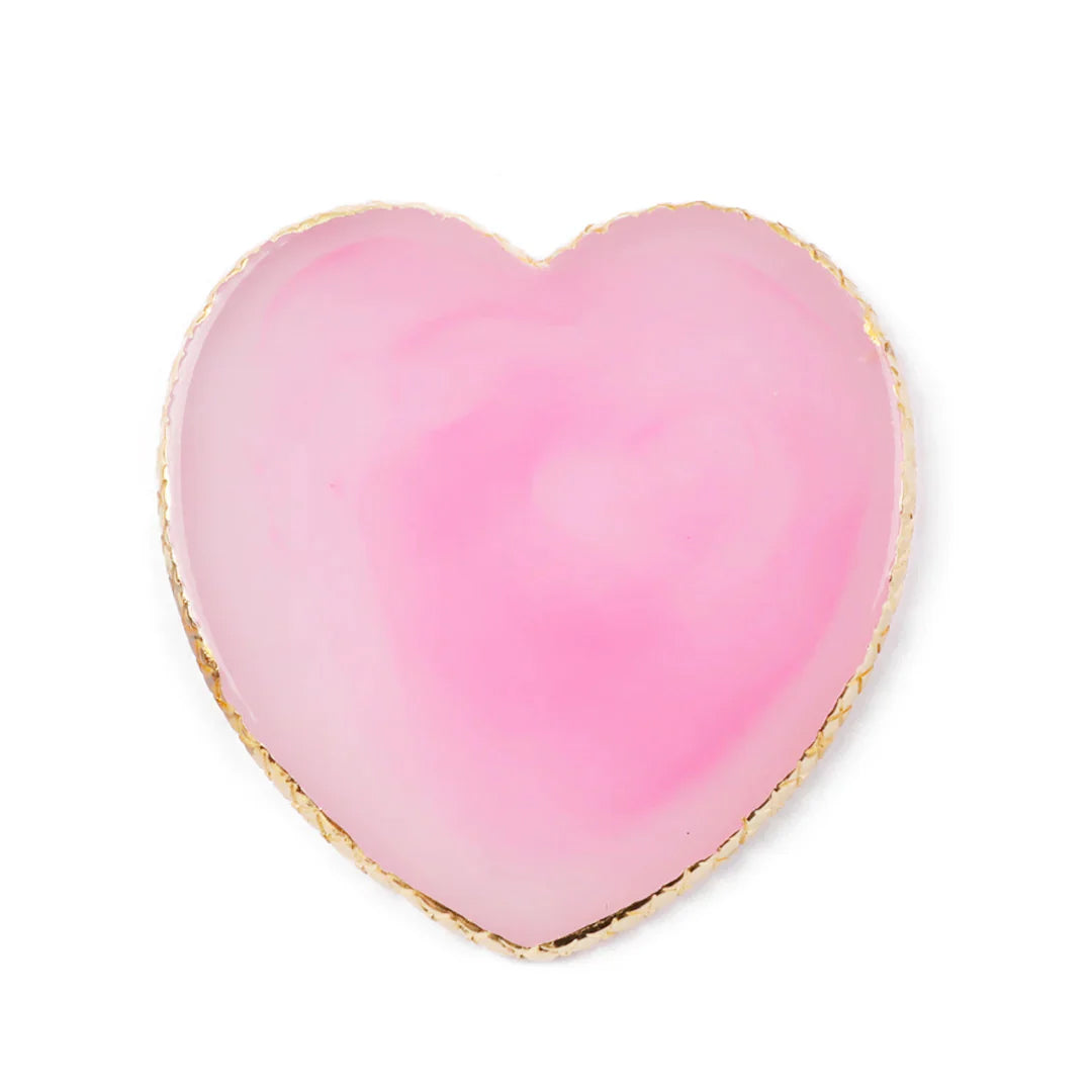 Pink Heart Eyelash Extension Pallet - Moonlash