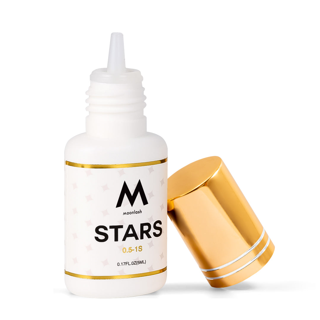 0.5-1 Second STARS Adhesive Eyelash Extension Glue-5ML - Moonlash