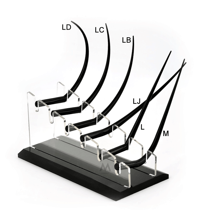 Eyelash Extension Curl Display Stand