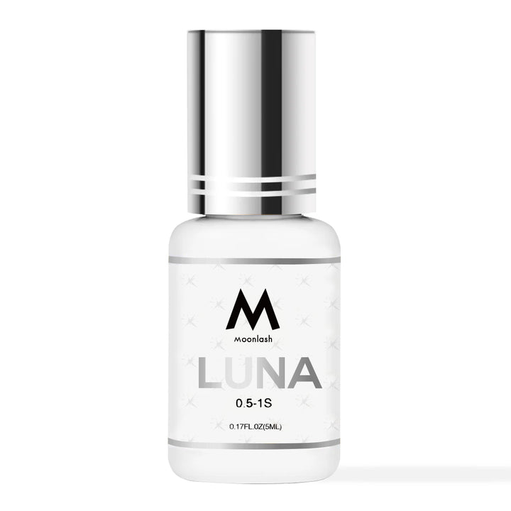 0.5-1 Second LUNA Clear Adhesive Eyelash Extension Glue-5ML - Moonlash