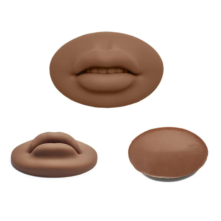 3D Lips Practice Silicone Skin Lips-Random Delivery