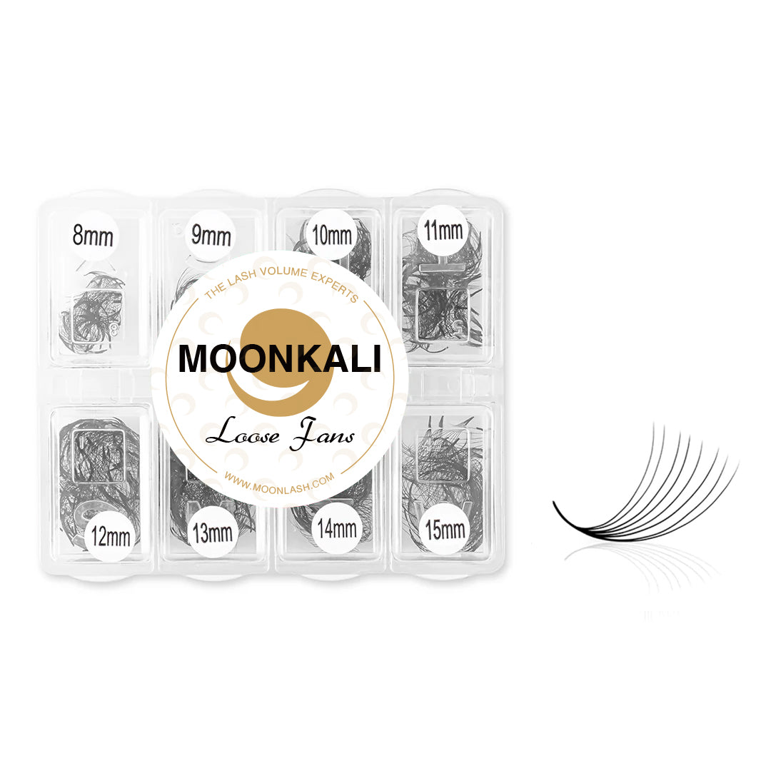 MIXED 8-15MM Promade Loose Fans-600 Fans - Moonlash