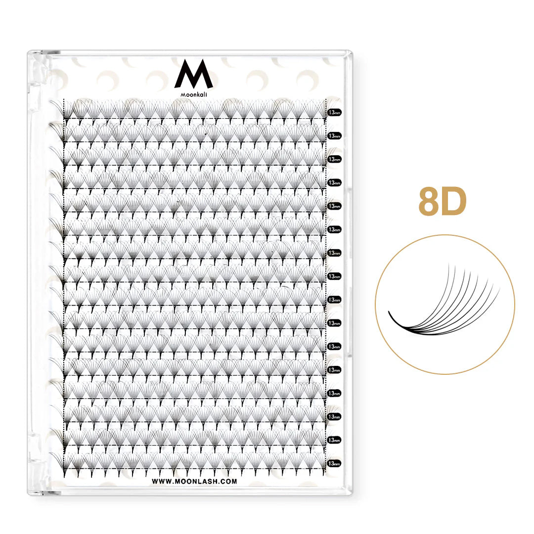 8D Promade Volume Fans-320 Fans - Moonlash